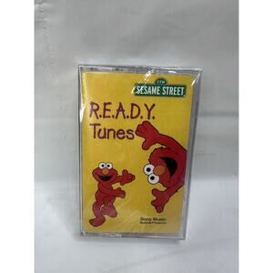 Sesame Street Ready Tunes Cassette Tape Sony Music 1999 R.E.A.D.Y Tunes NEW